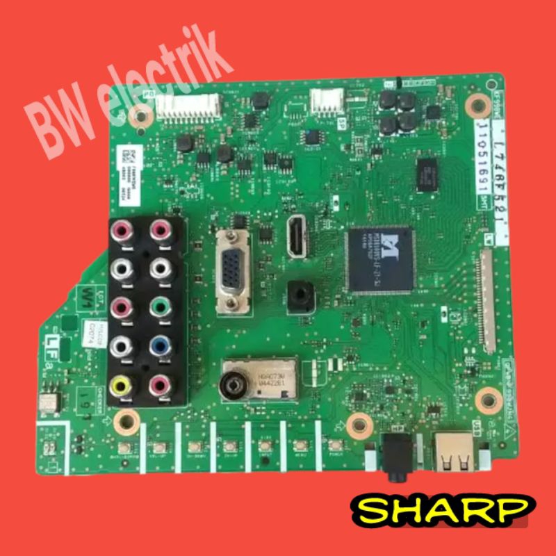 Jual MB MAINBOARD TV SHARP LC 32LE240M 32LE340 32LE347I 32le348i