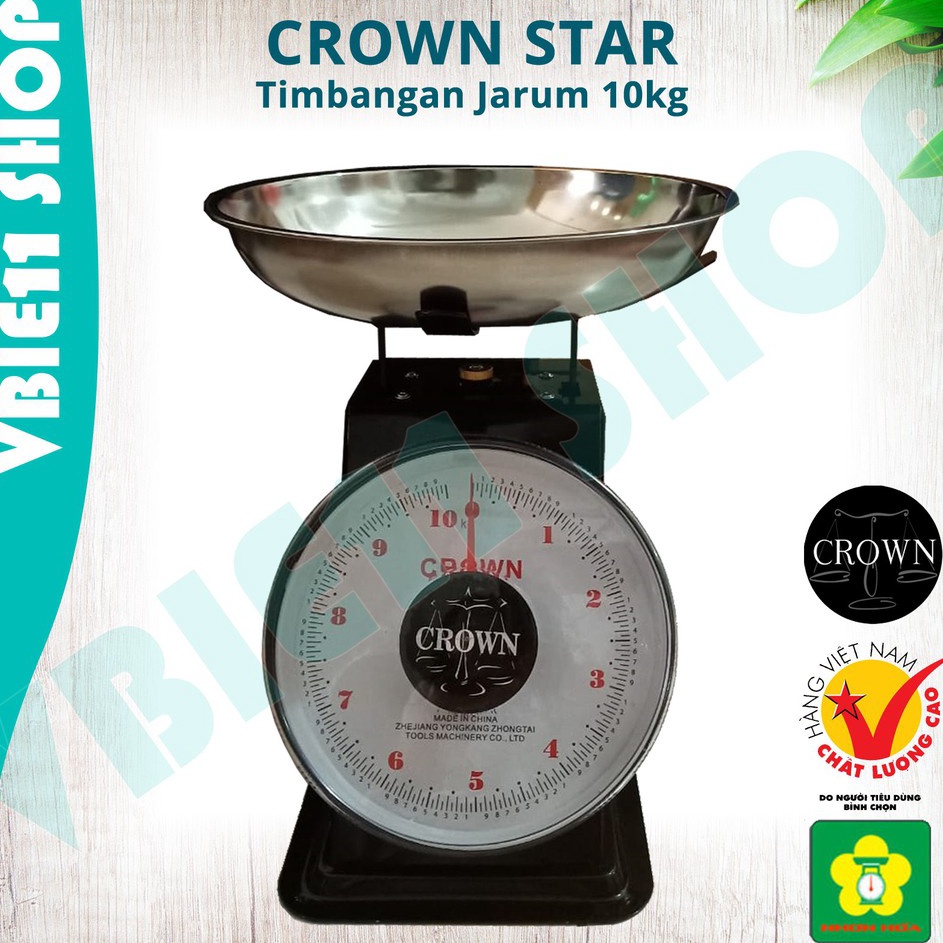 Jual Ya Timbangan Crown Kg Besi Stainless Jarum Analog Manual Duduk