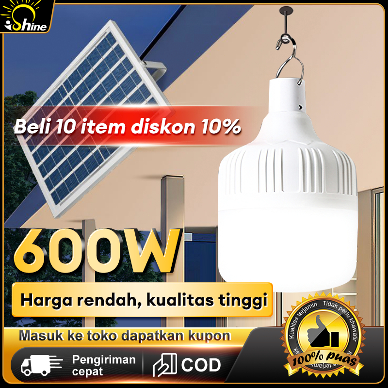 Jual Lampu Tenaga Surya Lampu Bohlam Led Warna Emergency Tahan Air