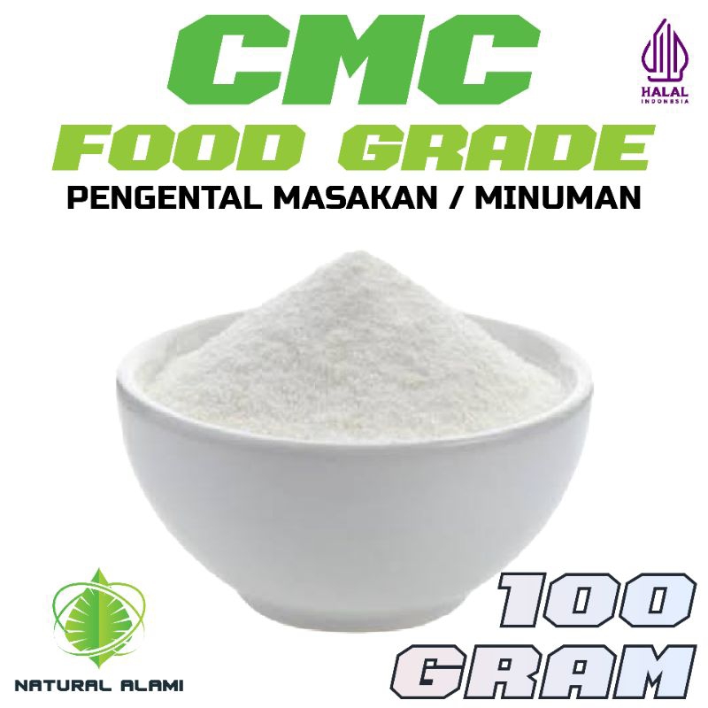 Jual CMC FOOD GRADE 100 GRAM Pengental Makanan Dan Minuman Shopee