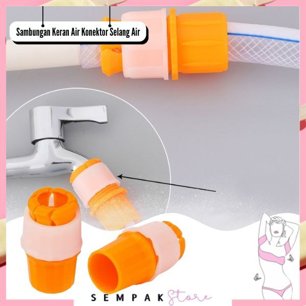 Jual SS Sambungan Keran Air Konektor Selang Air Wastafel Kamar Mandi