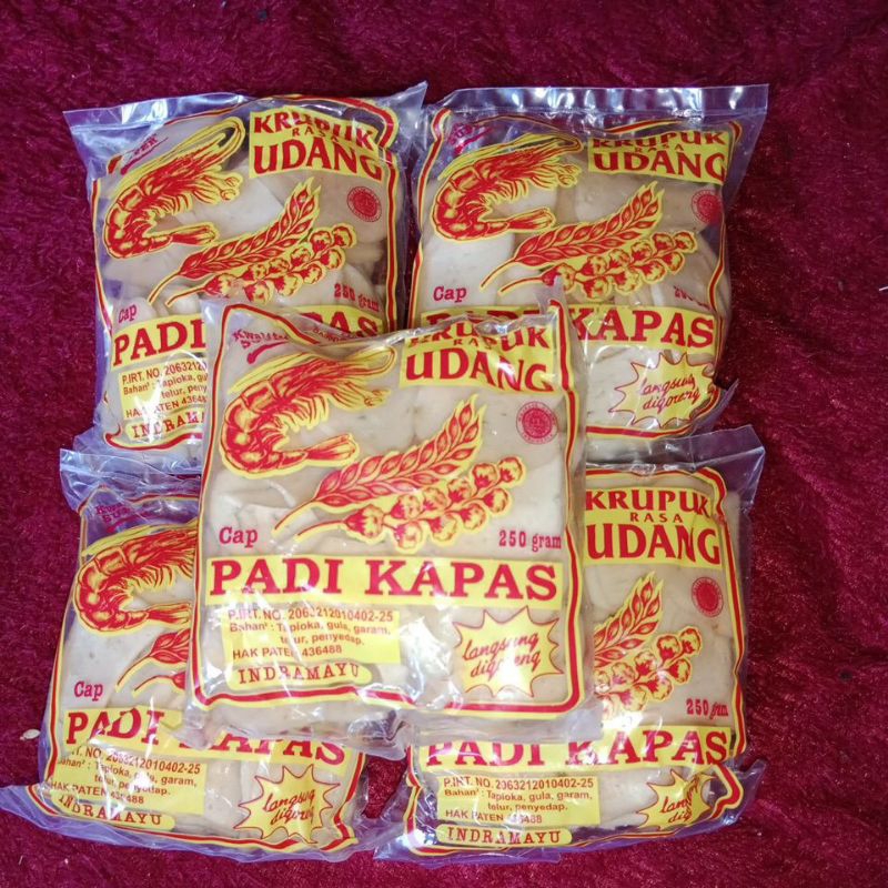 Jual Kerupuk Udang Padi Kapas Gram Shopee Indonesia