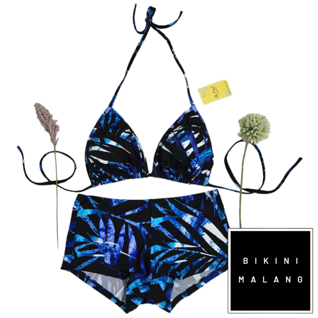 Jual BIKINI BF006 BOXER WARNA MOTIF Bikini Set Bikini Sexy Bikini