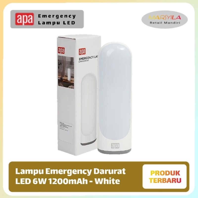 Jual Apa Lampu Emergency Darurat Led W Mah Putih Emergency Lamp