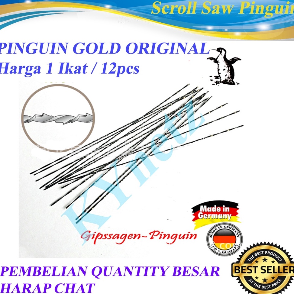 Jual PZZ Mata Gergaji Scroll Saw Spiral Scrollsaw Blades Pinless Mata