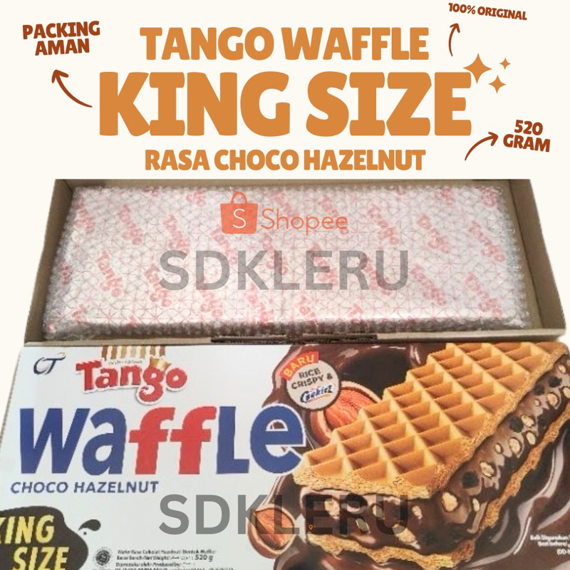 Jual Tango Waffle King Size Choco Hazelnut Gr Tango Wafer Ukuran