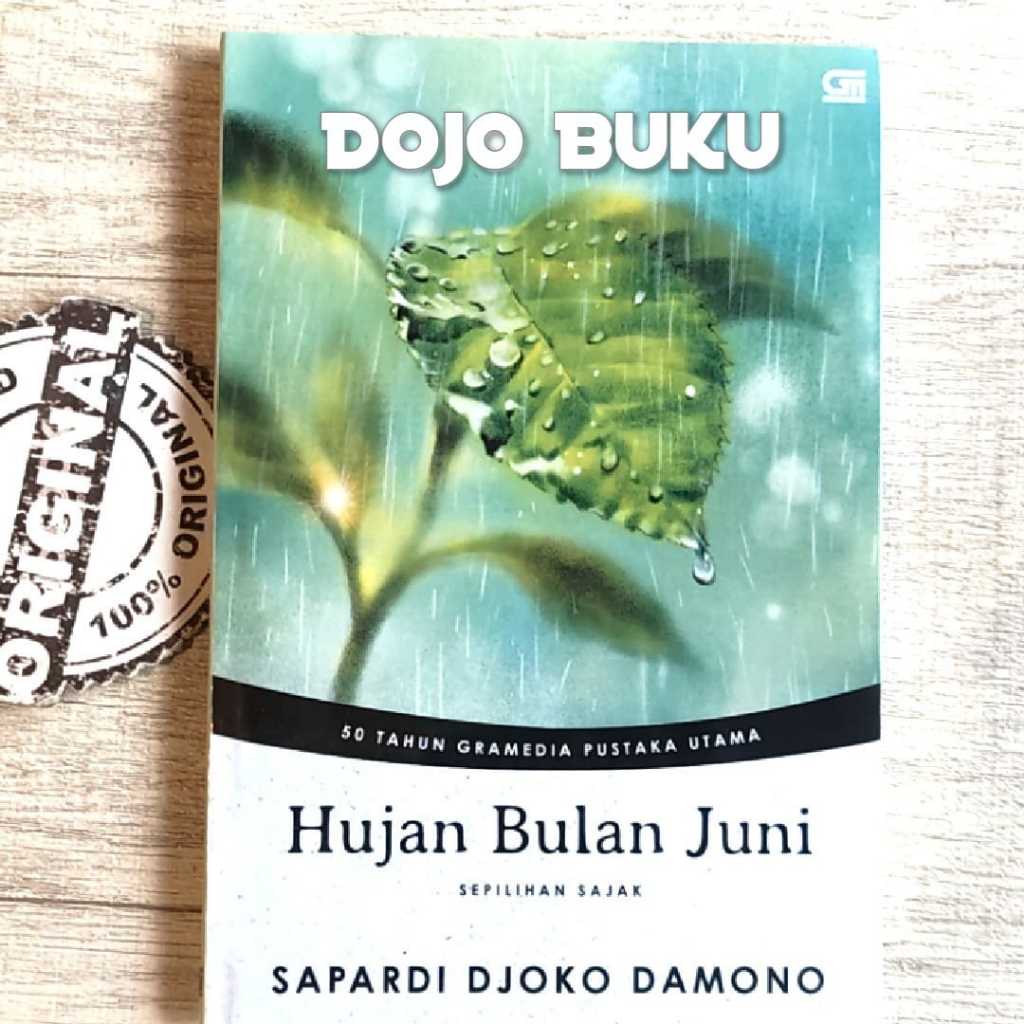 Jual Buku Hujan Bulan Juni By Sapardi Djoko Damono Cover Baru 2024