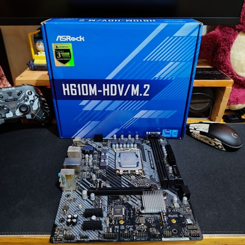 Jual Paket Motherboard Asrock H M Hdv I F Ram Hynix Gb