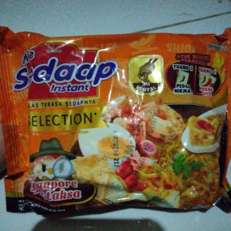 Jual Mie Sedaap Selection Singapore Spicy Laksa Shopee Indonesia