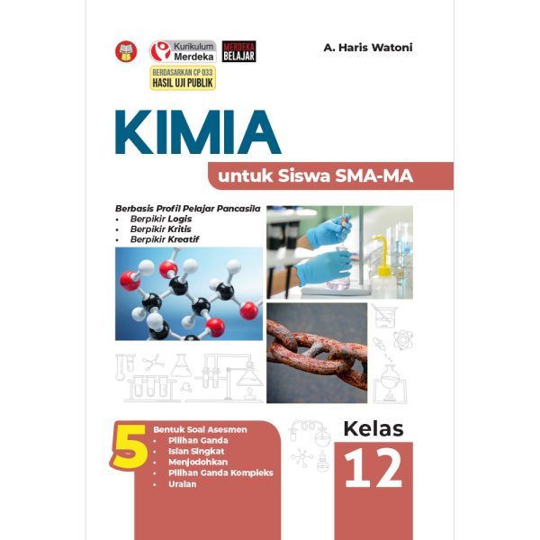 Jual Buku Kimia Untuk Siswa Sma Ma Kelas Xii Kurikulum Merdeka