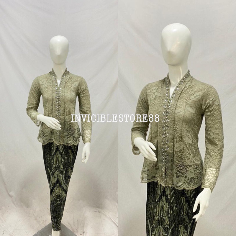 Jual Kebaya Modern Stelan Kebaya Brukat Kebaya Remaja Kekinian