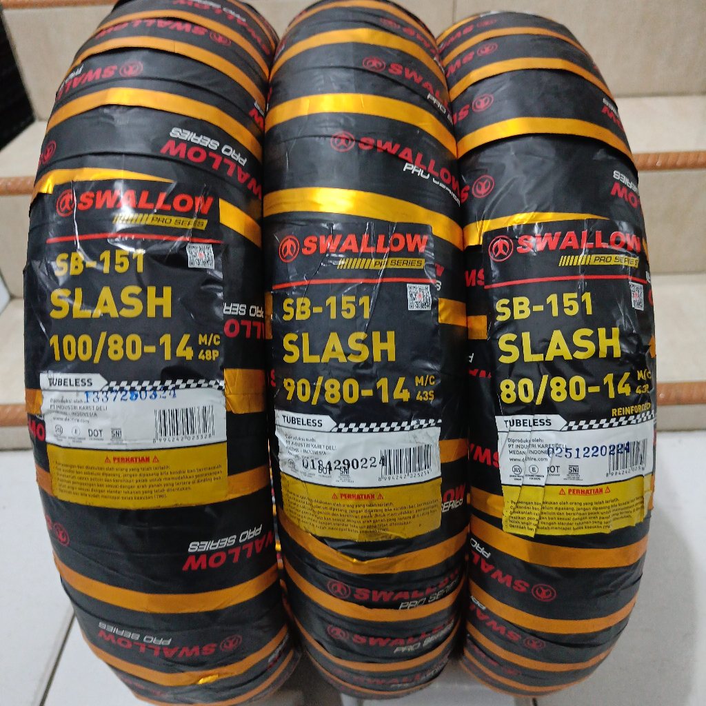 Jual Ban Luar Tubeless Swallow Slash Sb