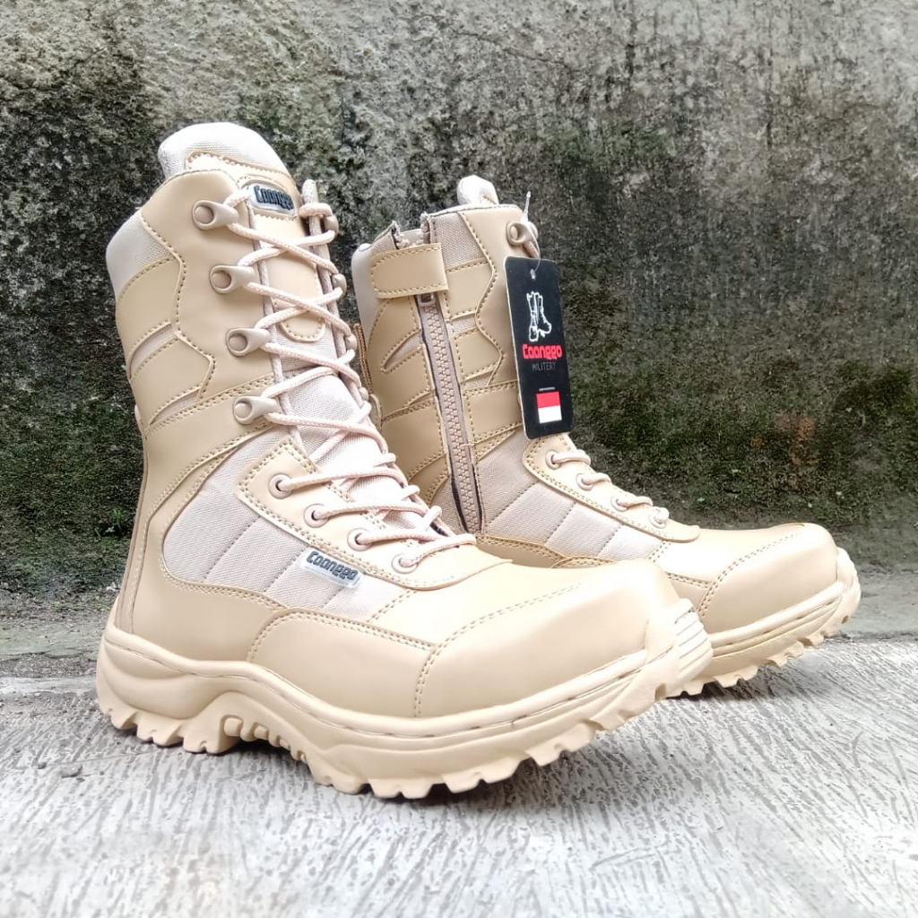 Jual Sepatu Pdl Safety Boots Predator Satpolpp Warna Gurun Canggo