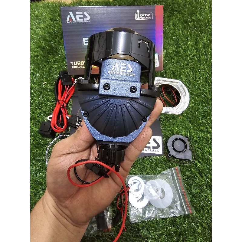 Jual Paket Set Biled Aes Turbo Se Inch Watt Original Turbo Se