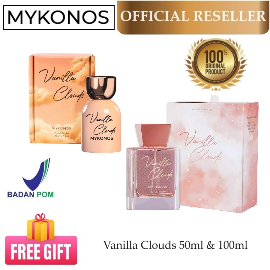 Jual Mykonos Vanilla Clouds EDP 100ML ORIGINAL Shopee Indonesia