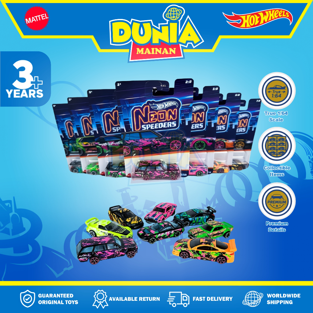 Jual Hot Wheels Neon Speeders 2024 Series 1 70 Toyota Celica