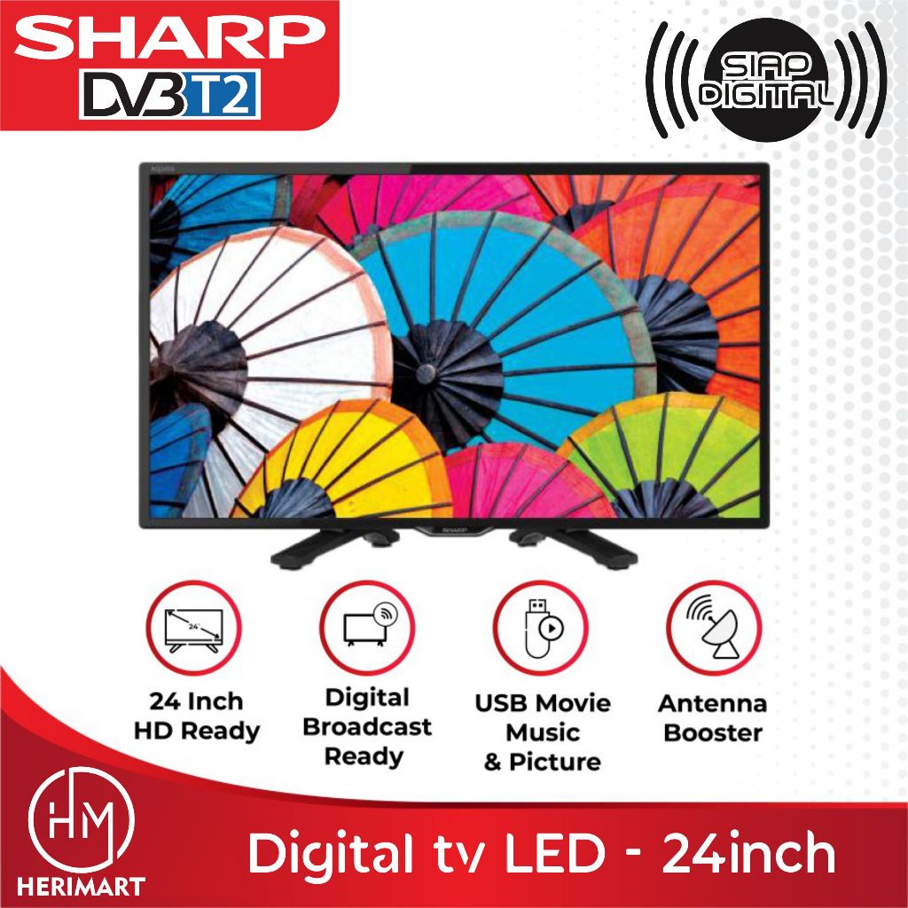 Jual Sharp Aquos Led Tv Inch Hd Digital T C Gd I Baru