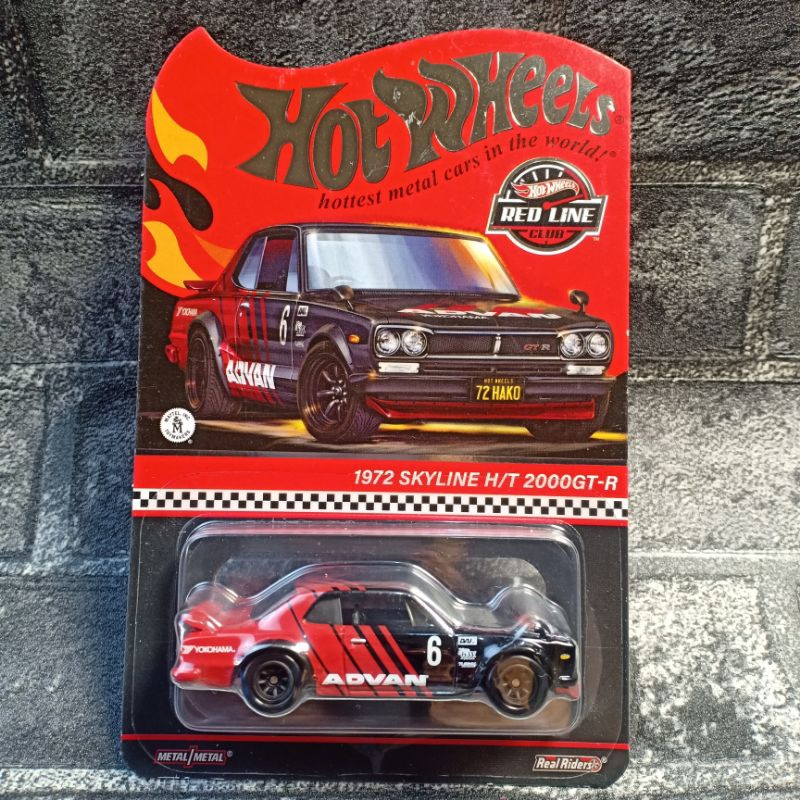Jual Hot Wheels Skyline H T GT R Advan Red Line Club RLC Shopee Indonesia