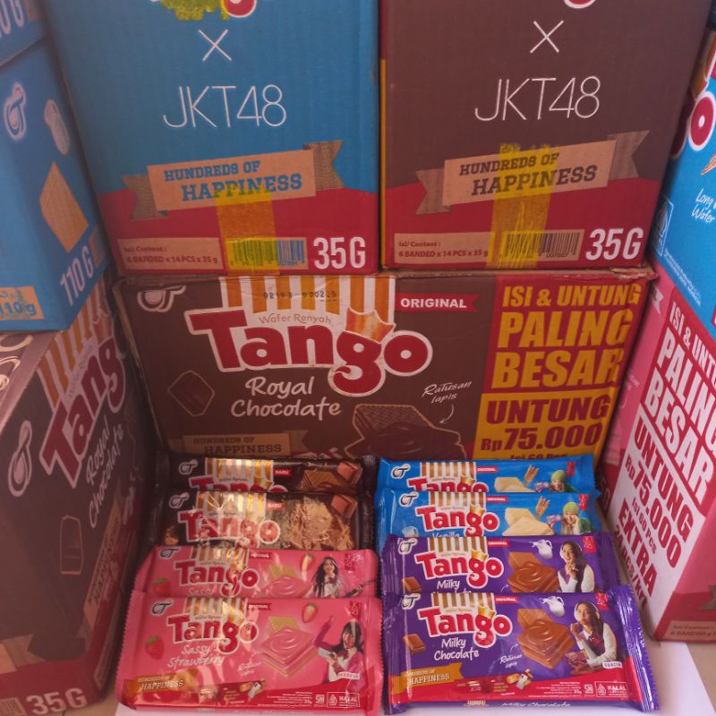 Jual Wafer Tango Gram Kemasan Jkt Dus Isi Pcs Shopee Indonesia