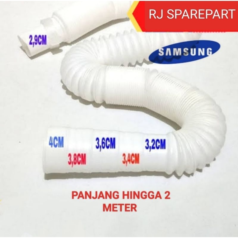 Jual Selang Flexible Pembuangan Air Mesin Cuci Samsung Tabung Atau