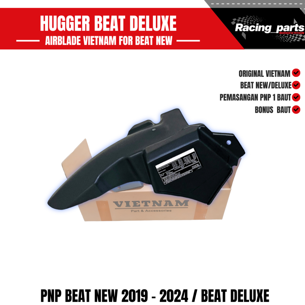 Jual Hugger Beat Deluxe Spakbor Kolong Beat New Air Blade Scoopy Genio