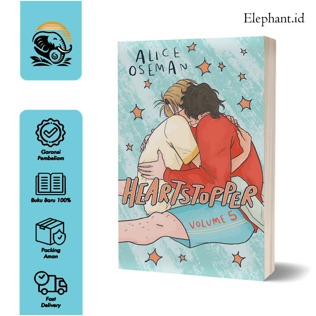 Jual Heartstopper Volume Five Heartstopper By Alice Oseman