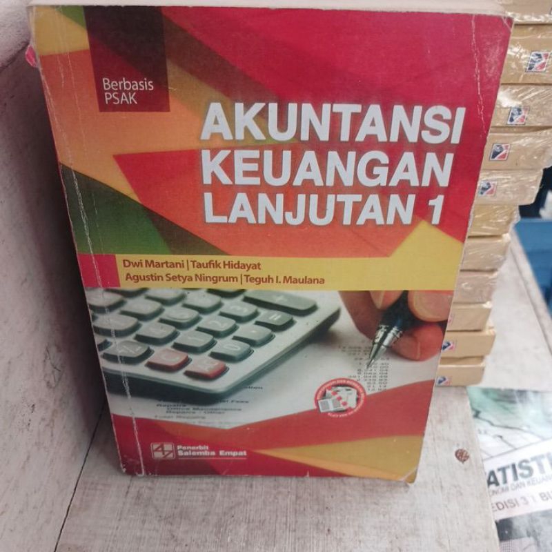 Jual AKUNTANSI KEUANGAN LANJUTAN 1 BERBASIS PSAK DWI MARTANI Shopee