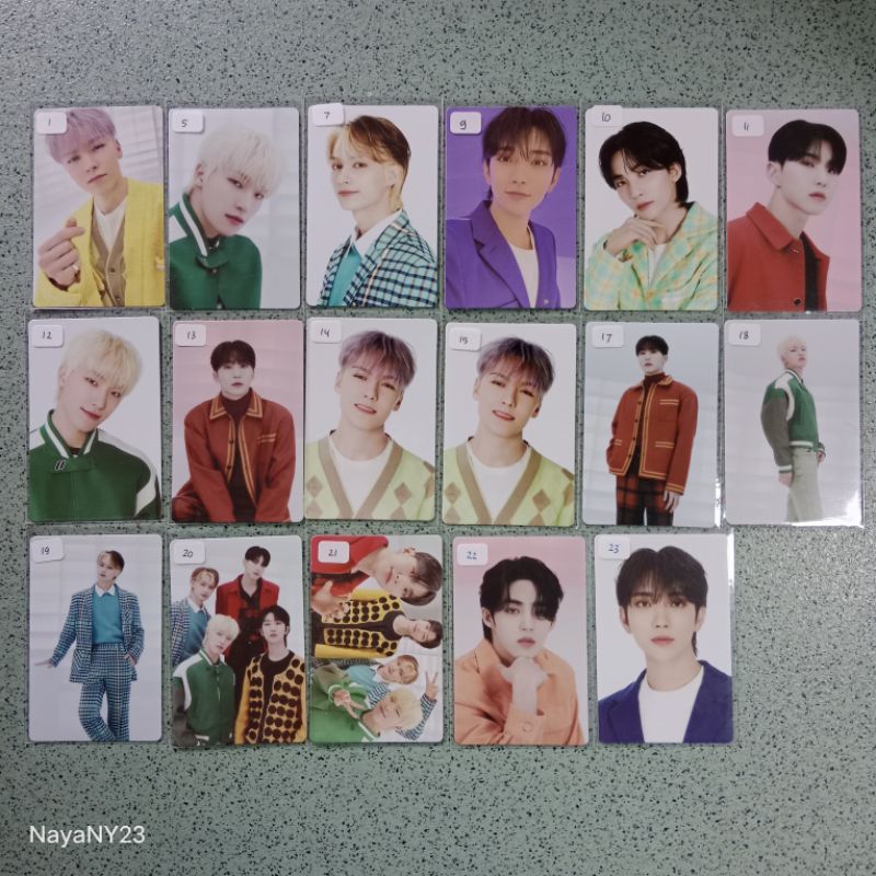 Jual Photocard Official Seventeen Trading Card Follow To Seoul Scoups