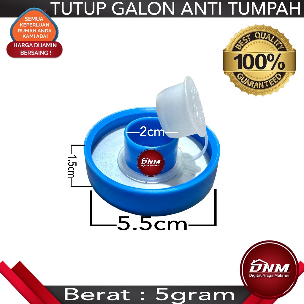 Jual Anti Spill Galon Tutup Galon Air Dispenser Anti Tumpah Isi Ulang