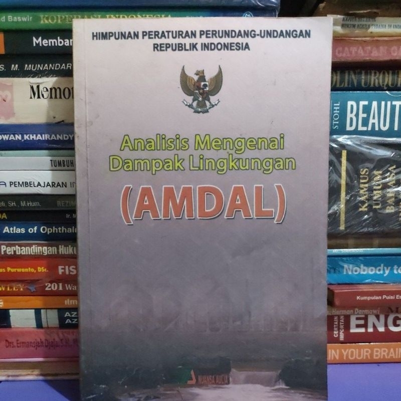 Jual BUKU ANALISIS MENGENAI DAMPAK LINGKUNGAN AMDAL Shopee Indonesia