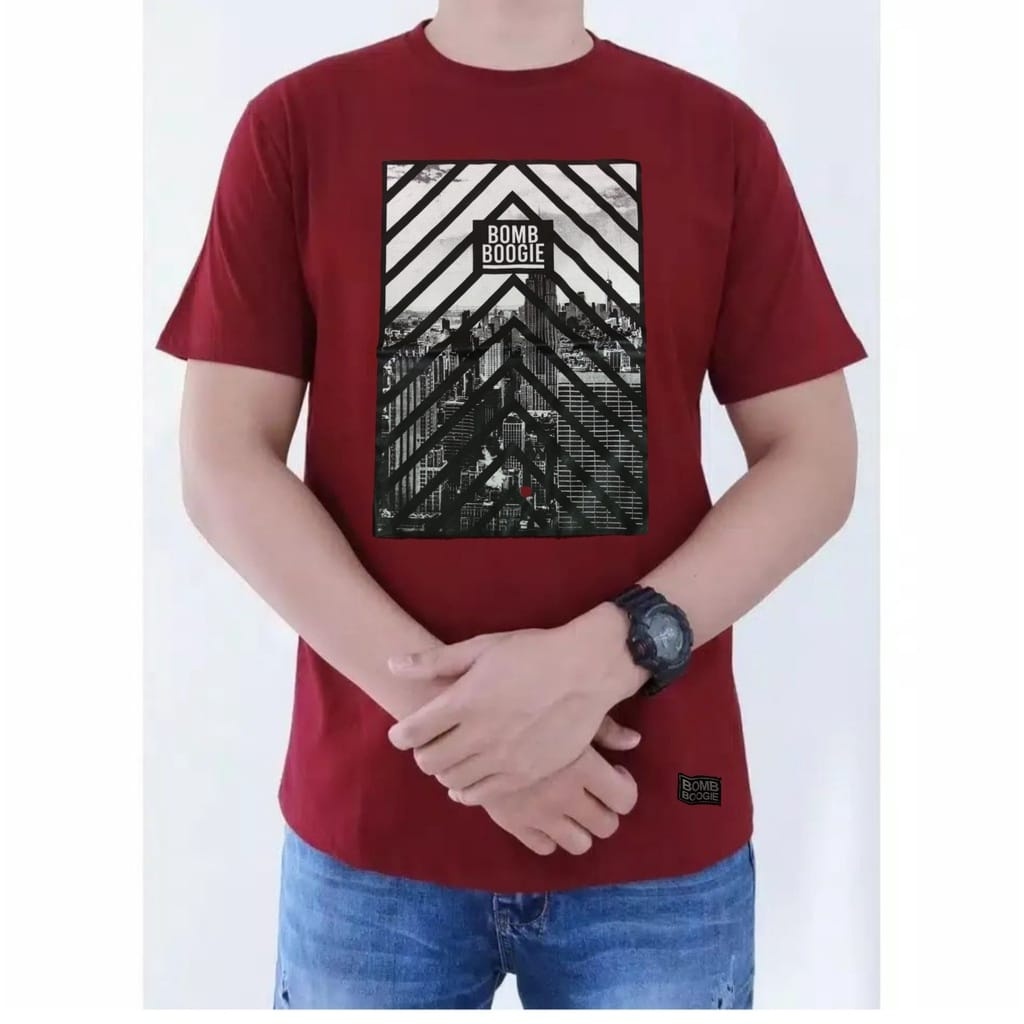 Jual Kaos Pria Simpel Premium Kaos Distro Bandung Mars Clothing Oblong