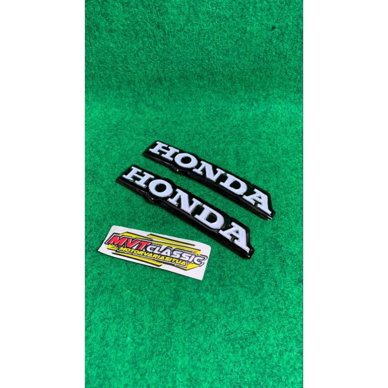 Jual Logo Emblem Tangki Honda Cb Satu Set Kanan Kiri Shopee Indonesia