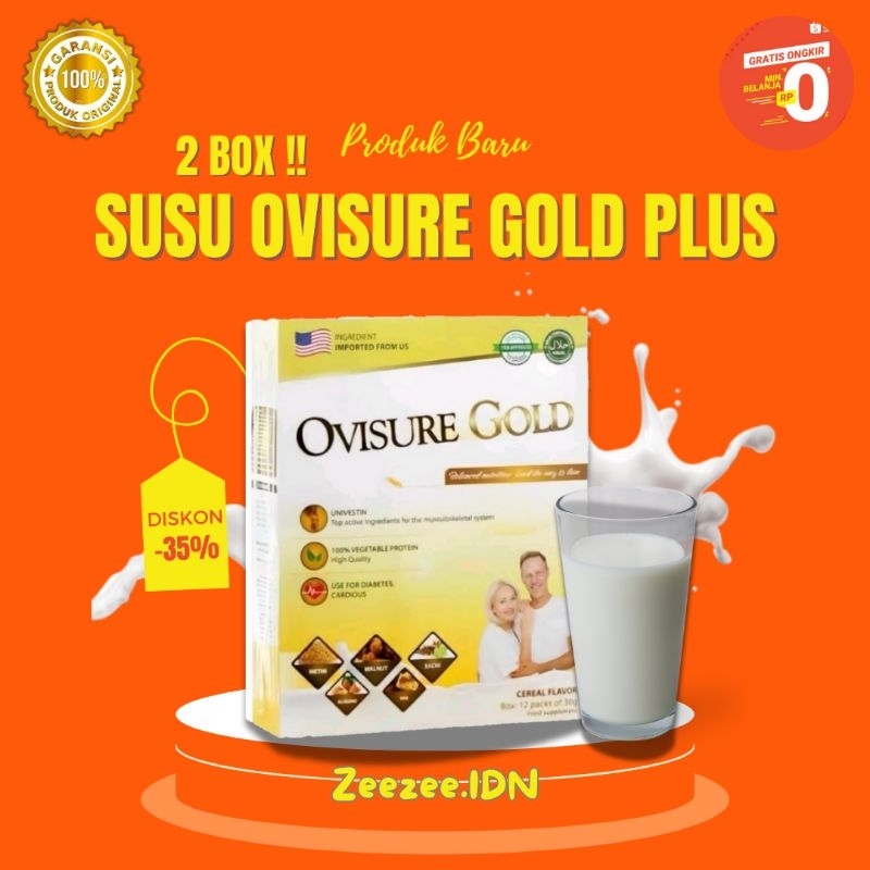 Jual OVISURE GOLD SUSU VITAMIN TULANG DAN SENDI NYERI OTOT ASTEOPOROSIS