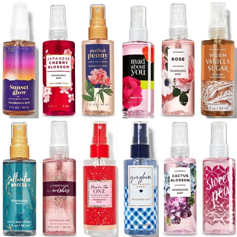 Jual Bbw Bath And Body Works Travel Mist Ml Collection Shopee