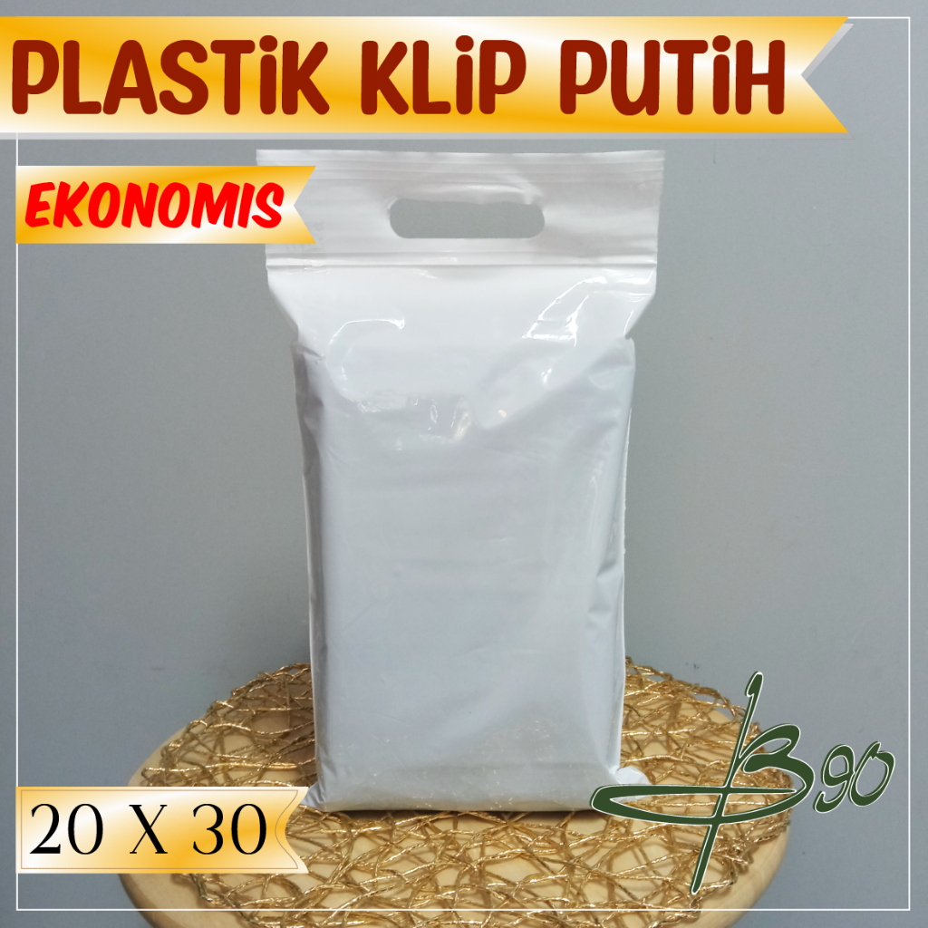 Jual Plastik Klip Plastik Ziplock Pond Putih X Cm Isi Pcs