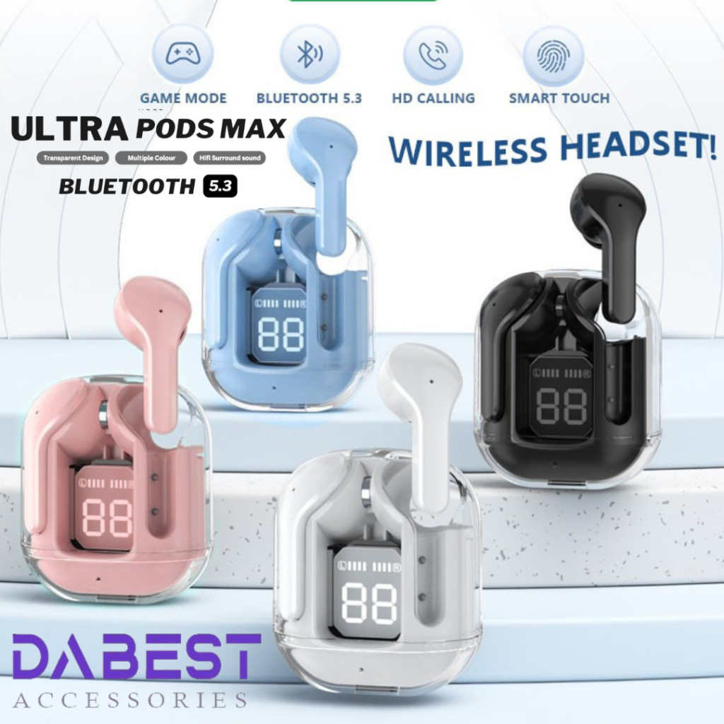 Jual Ultrapods Max Tws Bluetooth Earphone Android With Microphone