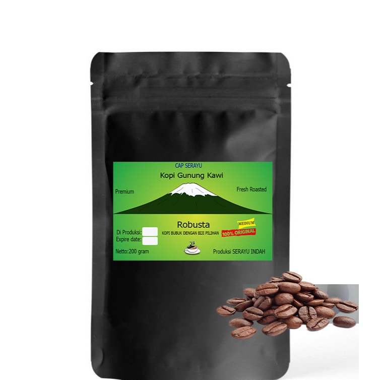 Jual Kopi Bubuk Robusta Kopi Gunung Kawi Murni Coffe Robusta