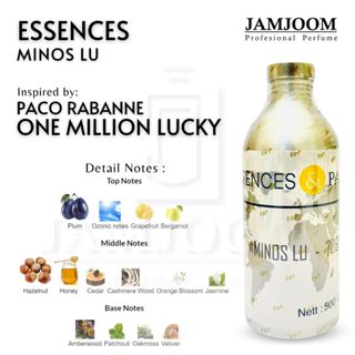 Jual Bibit Parfum Murni Essences Minos Lu Inspired One Million Lucky