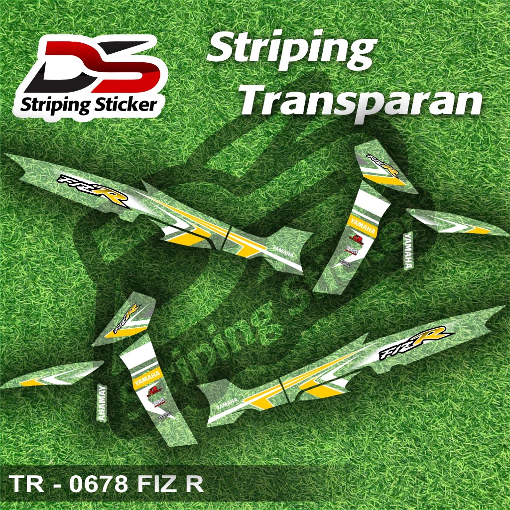 Jual Striping Stiker Transparan Fiz R Tr List Variasi Sticker