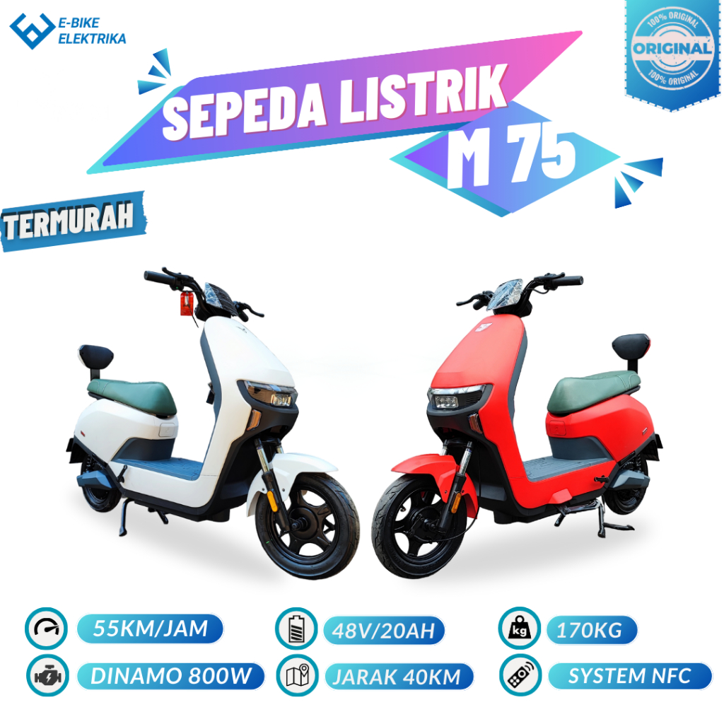 Jual Sepeda Listrik Uwinfly M W Murah Garansi Resmi Sepeda Listrik