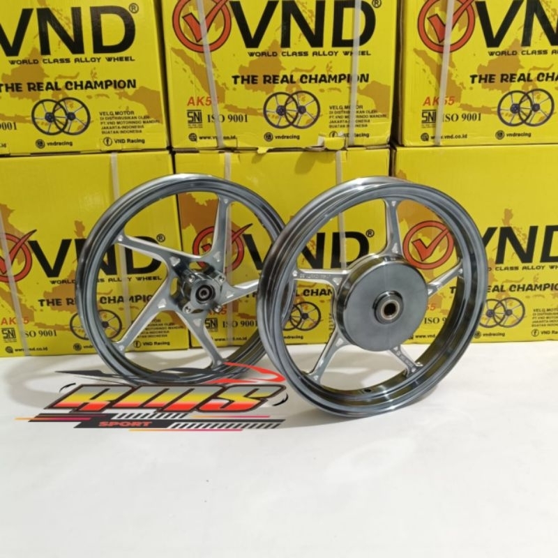 Jual VELG RACING VND AK 55 RING 14 MIO M3 FINO 125 SOUL GT 125 MIO