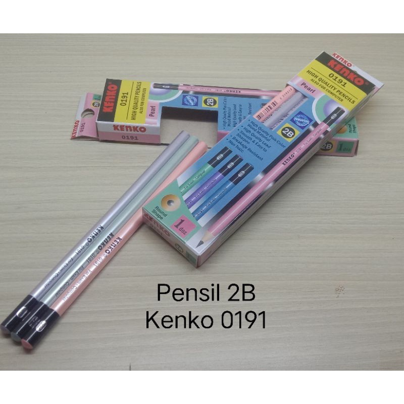 Jual Pensil 2B Kenko 0191 12 Pcs Shopee Indonesia