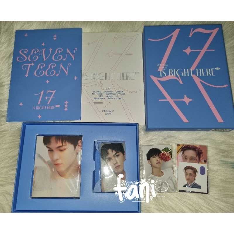 Jual Ready Unsealed Seventeen Best Album Is Right Here Dear Ver