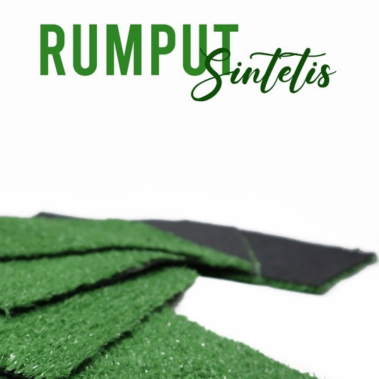 Jual Rumput Sintesis Full Hijau Ketebalan 10mm Uk 25 X 25cm Shopee