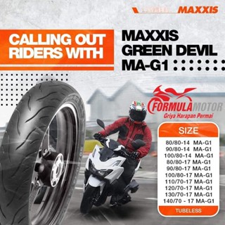 Jual Maxxis Green Devil Ma G Ring Tubeless All Size Ban Motor