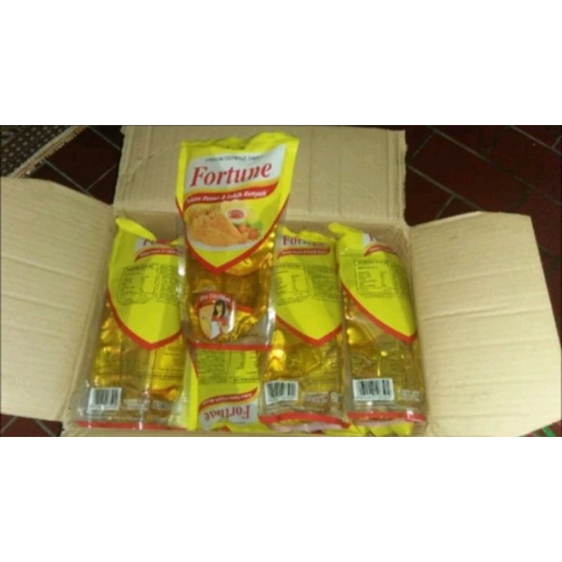 Jual Minyak Goreng Fortune 1 Liter Shopee Indonesia