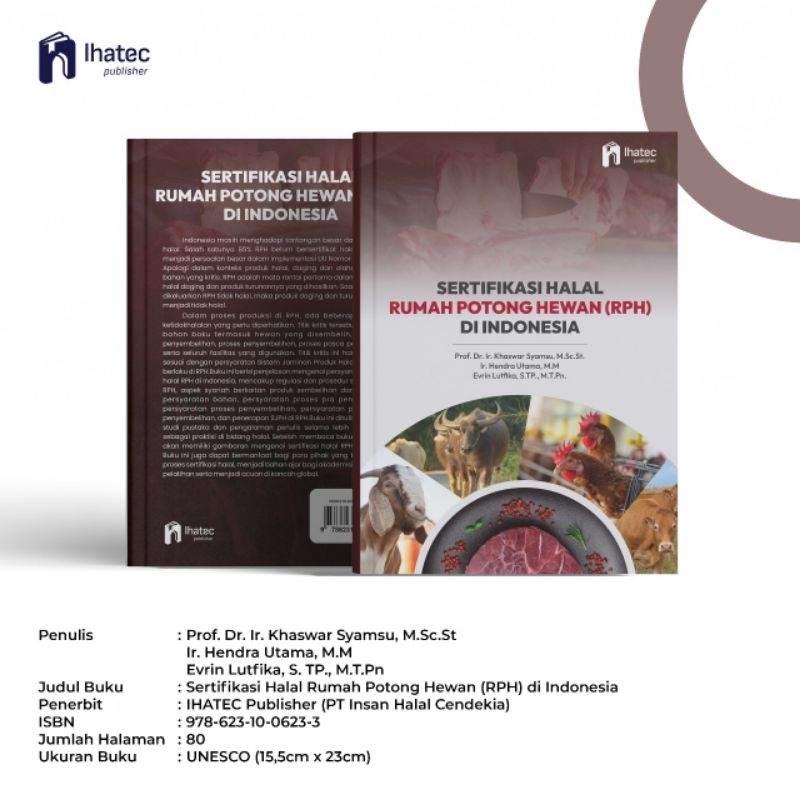 Jual Buku Sertifikasi Halal Rumah Potong Hewan RPH Di Indonesia