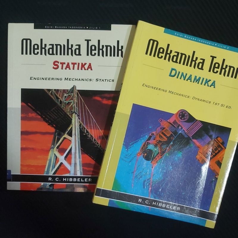 Jual Buku Original Mekanika Teknik Statika Dan Dinamika Edisi Bahasa