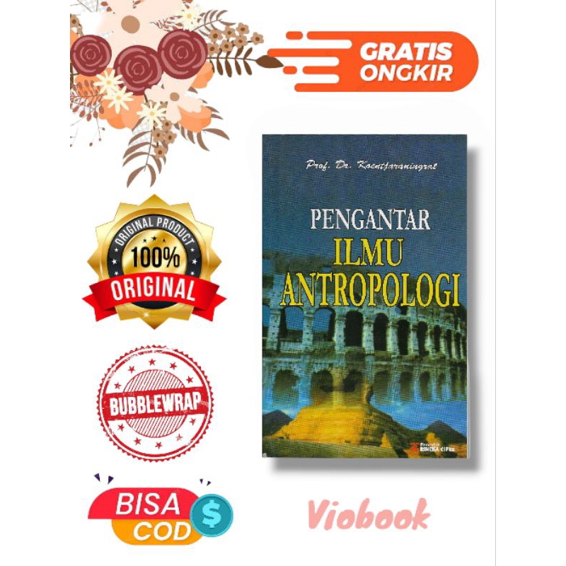 Jual Buku Pengantar Ilmu Antropologi Prof Dr Koentjaraningrat