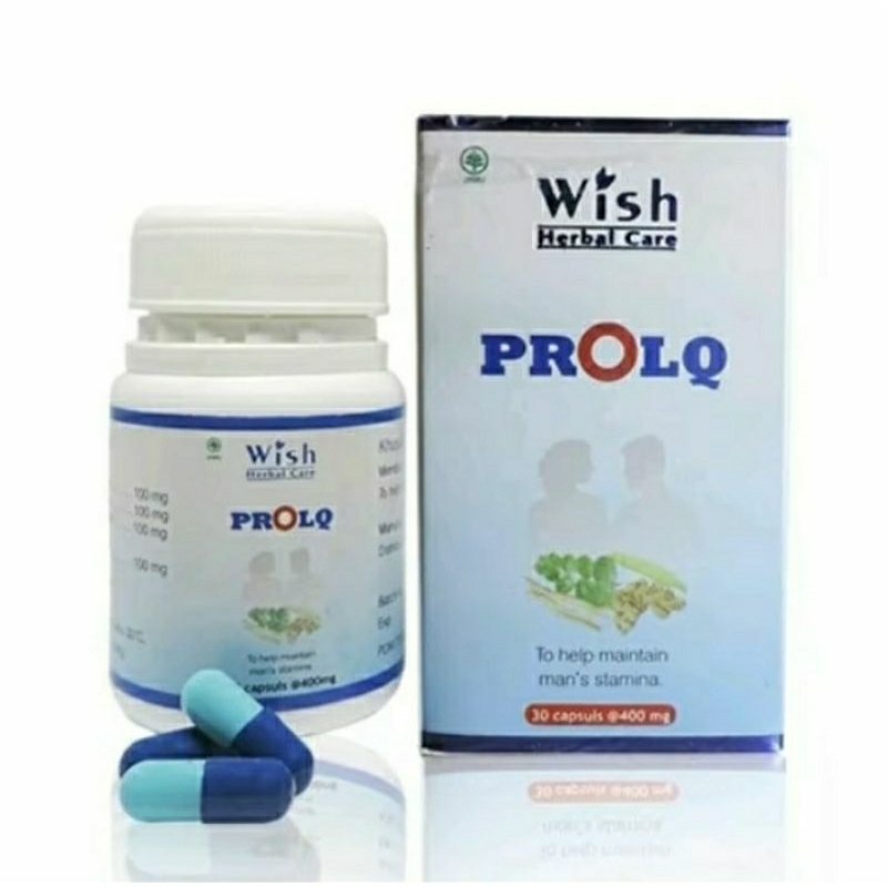 Jual NEW PROMO PROLQ WISH HERBAL CARE ASLI DR BOYKE SUPLEMEN STAMINA